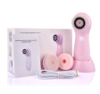 Electric Facial Cleansing Brush Sonic Nu Face Spin Brush Set