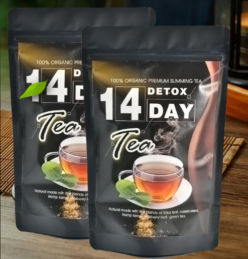 14 day flat tummy tea detox slimming tea Weight loss Burn calory