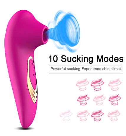 USB Charge Sex Toys Powerful Clit Sucker Vibrator Sucking Tongue